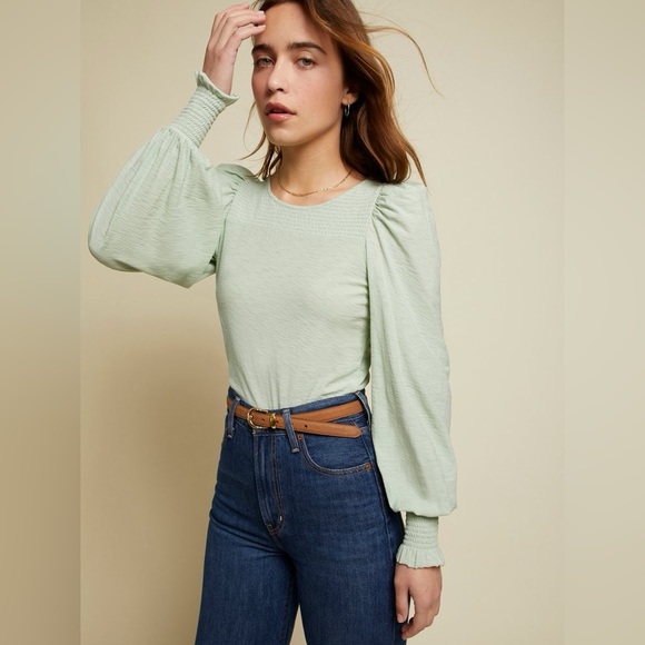 Abigail Festival Tee - Nation LTD - Color Pistachio - Picture 2 of 8